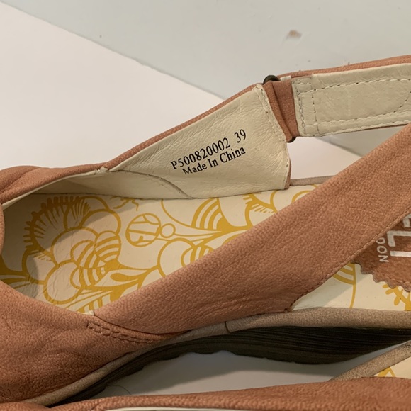 Fly London wedge sandals size 39/8 - Picture 4 of 13